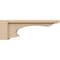 Ekena Millwork 3"W x 18"D x 6"H Thin Emerson Rough Cedar Woodgrain TimberThane Corbel, Primed Tan CORUR03X18X06EMRRCPR - alternate 2